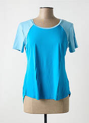 T-shirt bleu ALTO GIRO pour femme seconde vue