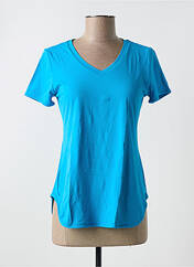 T-shirt bleu ALTO GIRO pour femme seconde vue