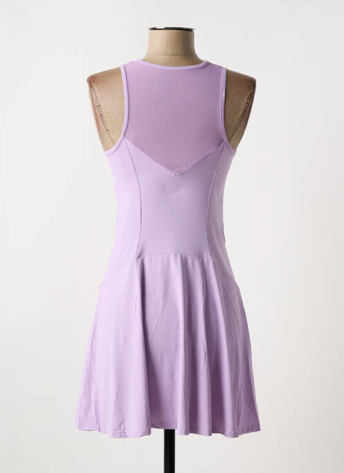 Robe courte violet ALTO GIRO pour femme