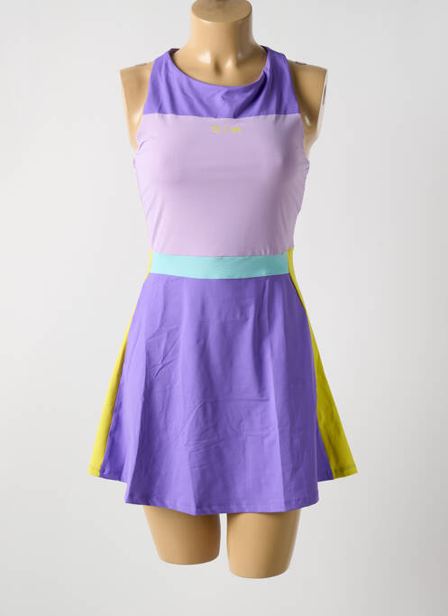Robe courte violet ALTO GIRO pour femme