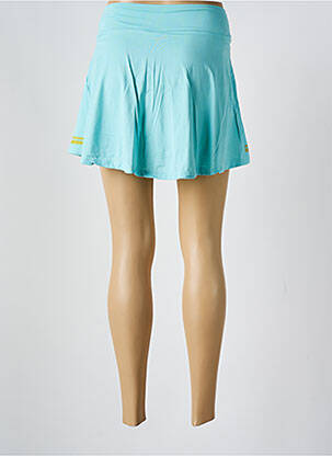 Jupe short taille élastique bleu ALTO GIRO femme