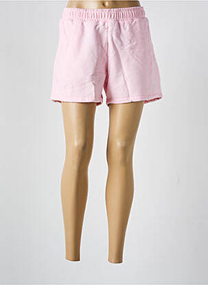 Short coupe droite rose ALTO GIRO femme