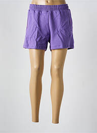 Short coupe droite violet ALTO GIRO femme