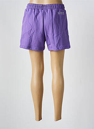 Short coupe droite violet ALTO GIRO femme