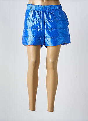 Short taille élastique bleu ALTO GIRO femme