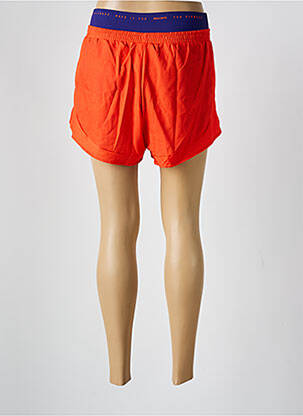 Short coupe droite orange ALTO GIRO femme