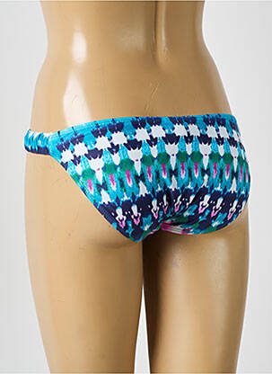 Bas de maillot de bain imprimé fantaisie culotte vert DESPI femme