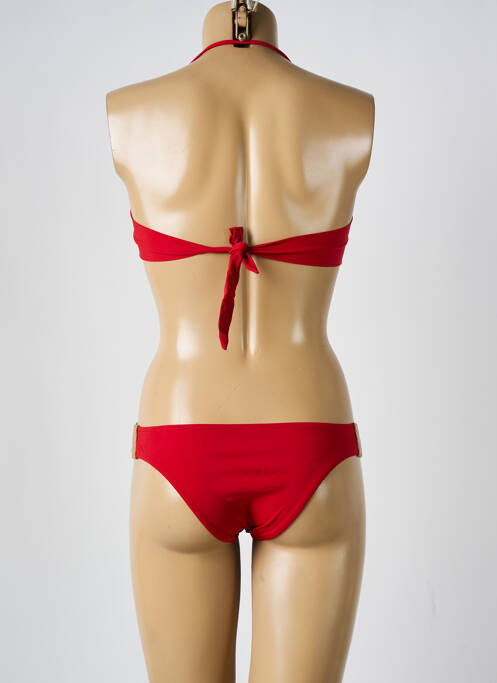Maillot de bain 2 pièces rouge DESPI pour femme