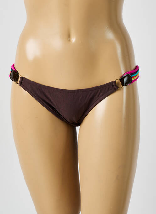 Bas de maillot de bain marron DESPI pour femme