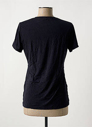 T-shirt stretch manches courtes noir ALTO GIRO femme