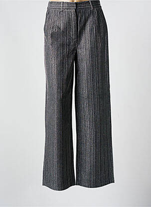 Pantalon droit taille haute taille haute gris Y.A.S femme