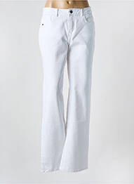 Jeans coupe droite poches blanc NOISY MAY femme