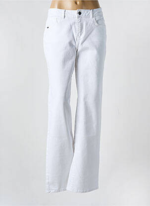 Jeans coupe droite poches blanc NOISY MAY femme