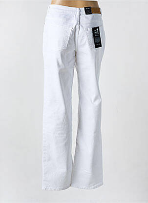 Jeans coupe droite poches blanc NOISY MAY femme