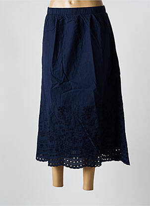 Jupe longue coupe évasée bleu Y.A.S femme