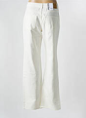 Jeans coupe droite blanc PIECES pour femme seconde vue