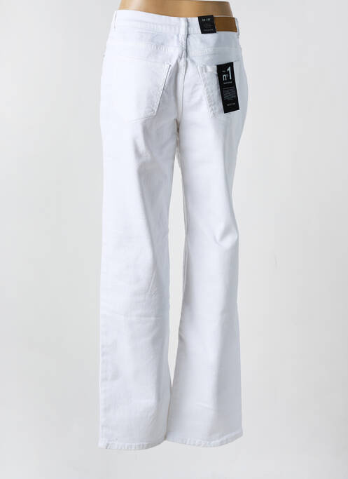 Jeans coupe droite blanc NOISY MAY pour femme