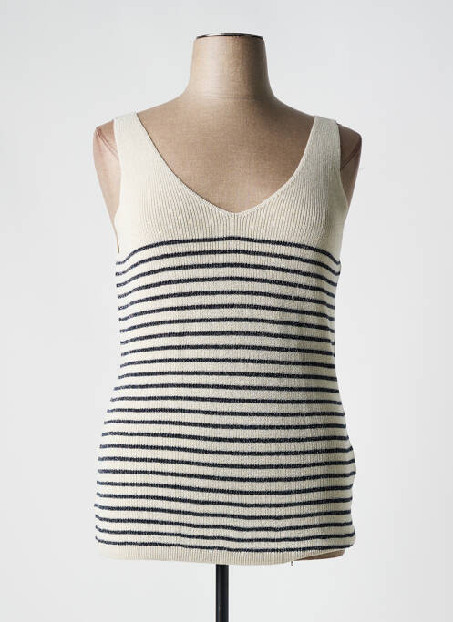 Top beige VERO MODA pour femme