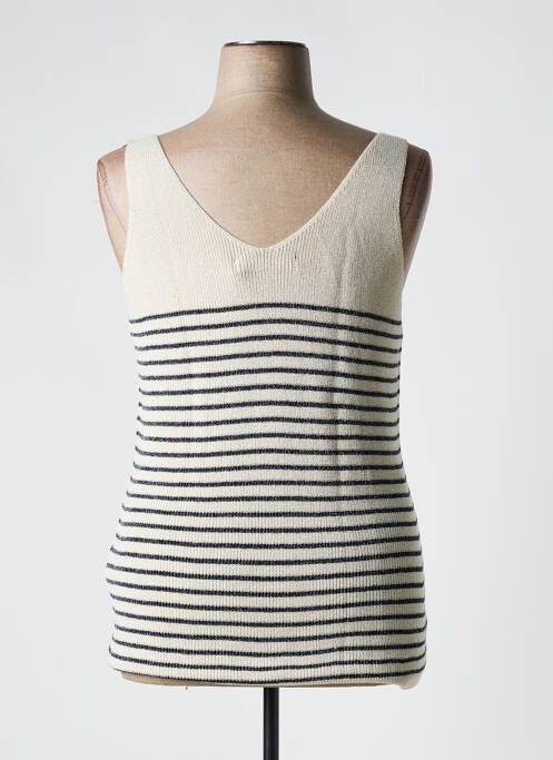Top beige VERO MODA pour femme