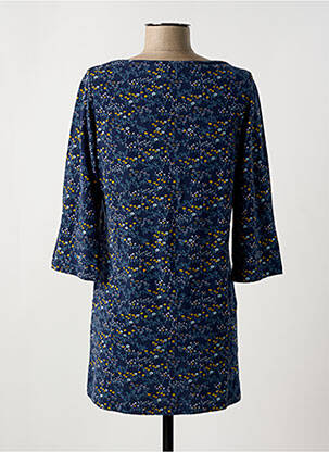Tunique manches longues manches 3/4 bleu LILY & ME femme
