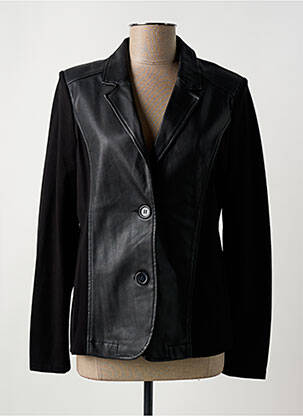 Blazer poches noir BRANDTEX femme