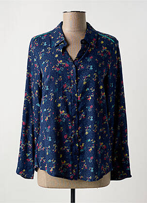 Chemisier bleu LA FIANCEE DU MEKONG pour femme