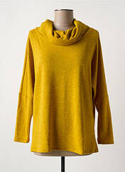 Pull tunique jaune LINGAM pour femme seconde vue