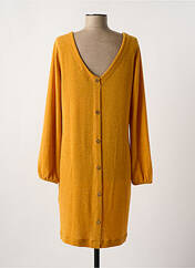 Robe courte jaune MALOKA pour femme seconde vue