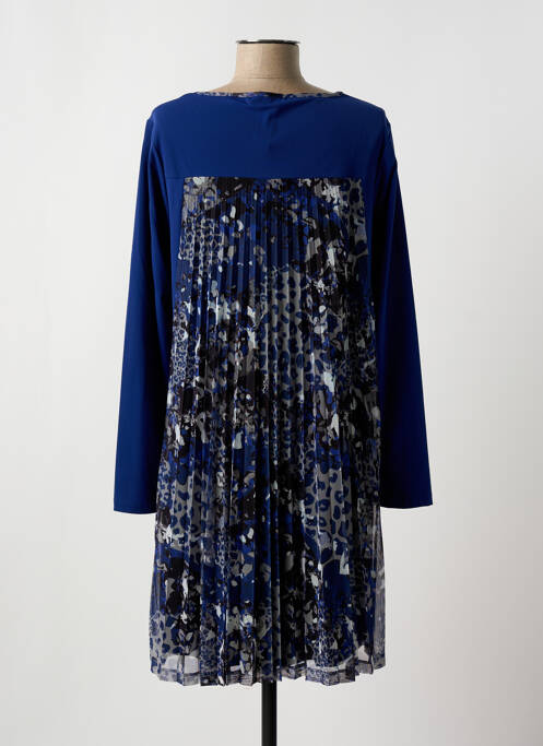 Robe courte bleu MALOKA pour femme