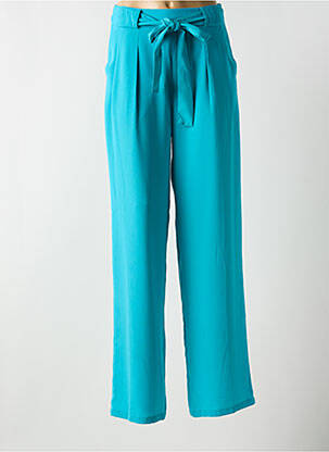 Pantalon droit poches bleu MD'M femme