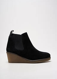 Bottines/boots nubuck talon de 4 à 6cm noir COTEMER femme