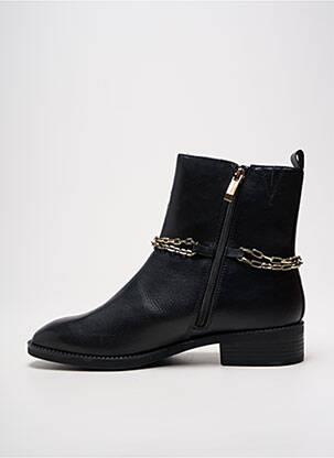 Bottines/boots matière lisse talon plat jusqu'à 3cm noir TAMARIS femme