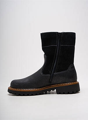 Bottines/boots fermeture zippée talon bas noir JOSEF SEIBEL homme