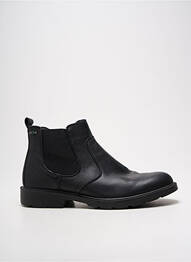 Bottines/boots fermeture zippée talon bas noir ORLAND homme