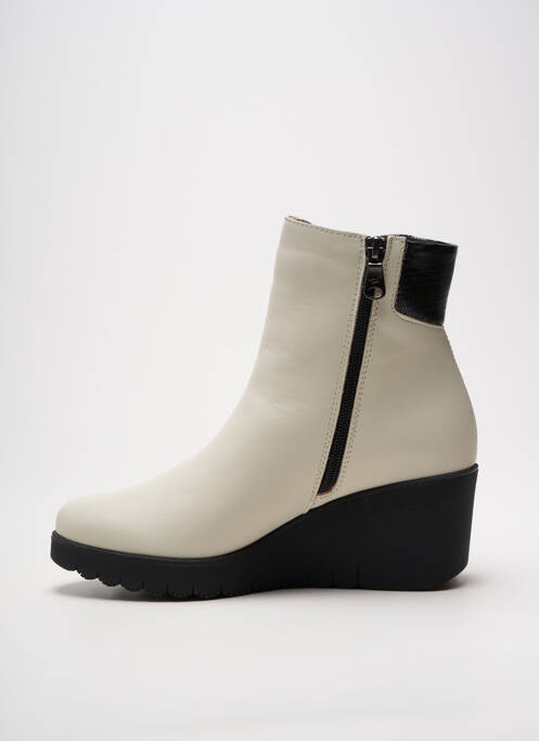 Bottines/Boots blanc PAULA URBAN pour femme