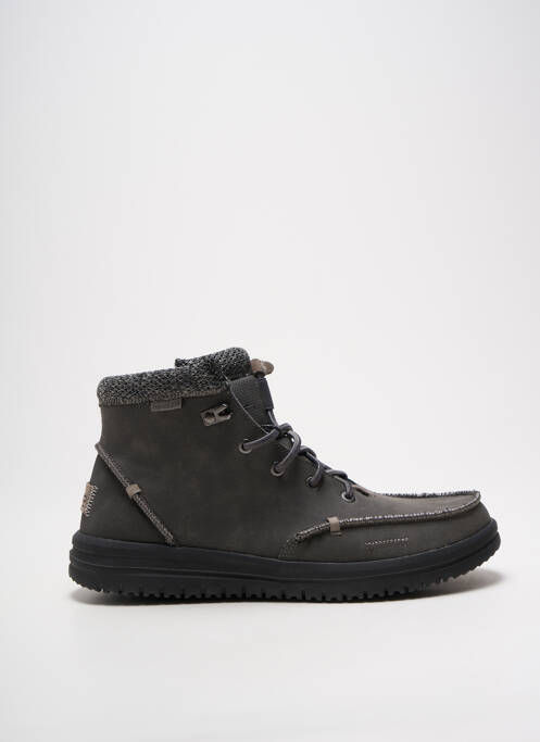 Bottines/Boots gris HEY DUDE pour homme