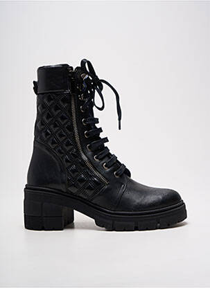 Bottines/boots matière lisse talon de 4 à 6cm noir PINTO DI BLU femme
