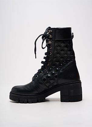 Bottines/boots matière lisse talon de 4 à 6cm noir PINTO DI BLU femme