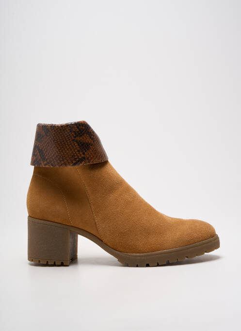 Bottines/Boots marron HIRICA pour femme