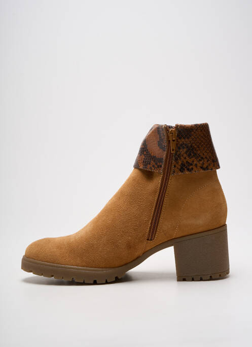 Bottines/Boots marron HIRICA pour femme