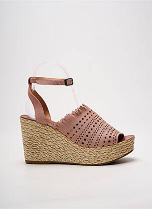 Sandales/nu pieds fermeture bride(s) talon de 7 à 9cm rose FELMINI femme