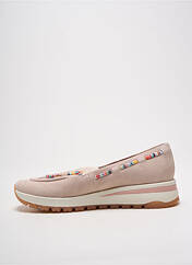 Mocassins rose FUGITIVE BY FRANCESCO ROSSI pour femme seconde vue
