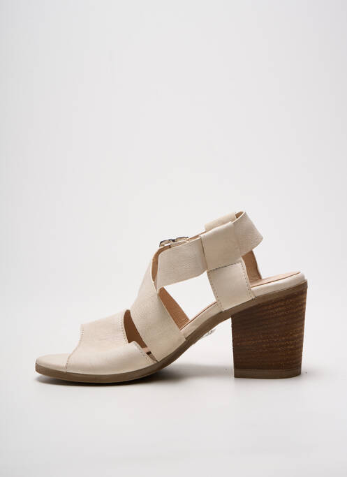 Sandales/Nu pieds beige FOLLIA DOLCE pour femme