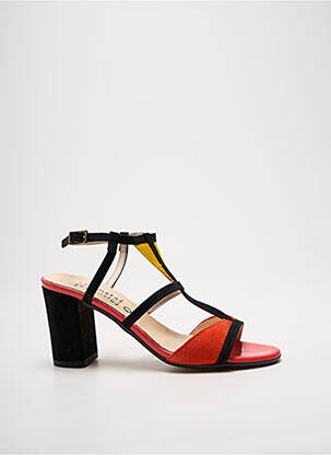 Sandales/nu pieds talon bottier talon de 7 à 9cm orange ROSEMETAL femme