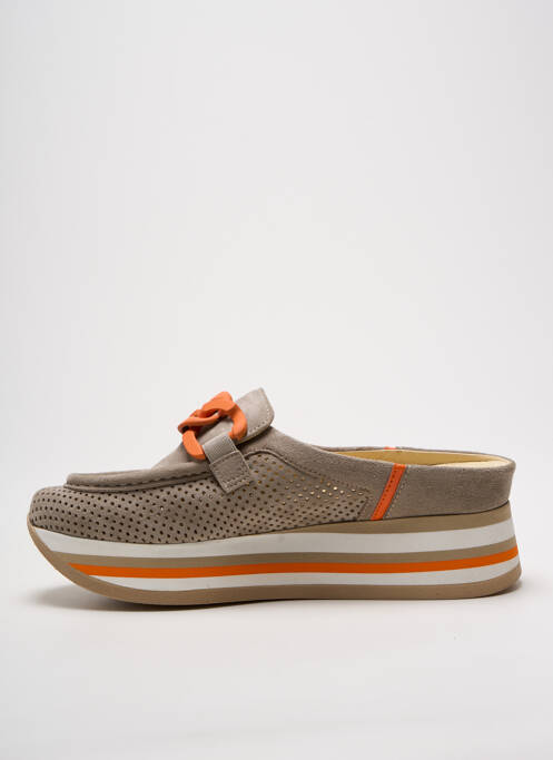 Mules/Sabots gris SOFTWAVES pour femme