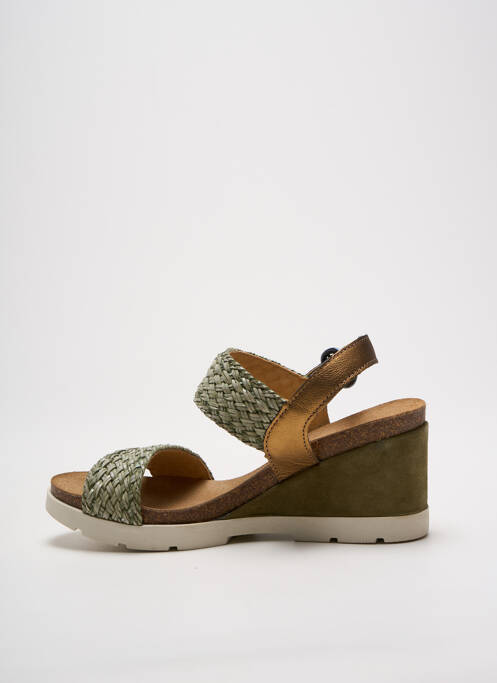 Sandales/Nu pieds vert MKD pour femme