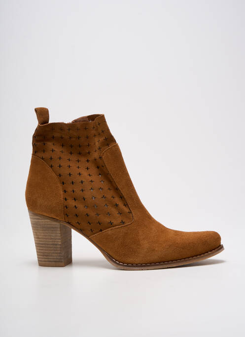 Bottines/Boots marron REGARD pour femme
