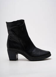 Bottines/boots matière lisse talon de 4 à 6cm noir PAULA URBAN femme