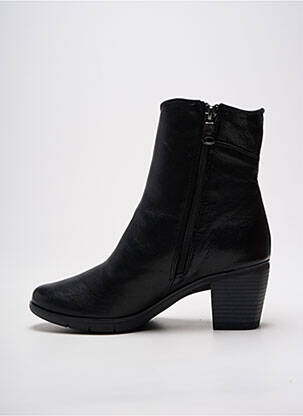 Bottines/boots matière lisse talon de 4 à 6cm noir PAULA URBAN femme