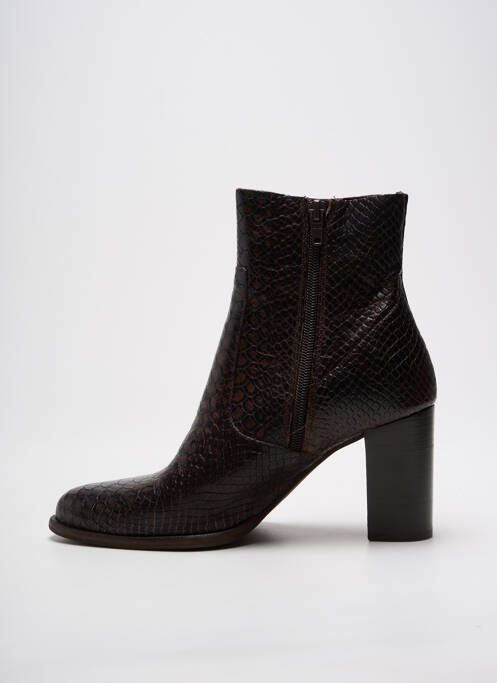 Bottines/Boots marron MYMA pour femme